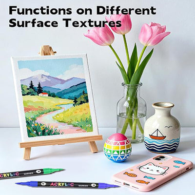 Dual Color Acrylic Paint Markers
