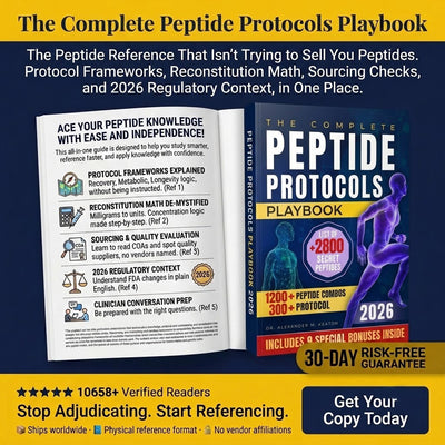 The Complete Peptide Protocols Playbook