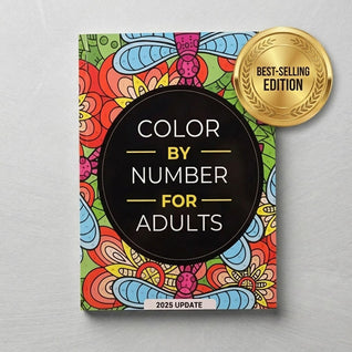 Color By Number For Adults