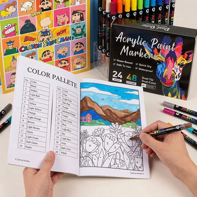 Color By Number For Adults